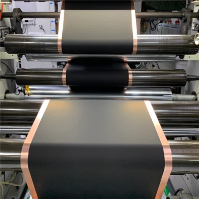 Carbon coated copper foil used for battery field